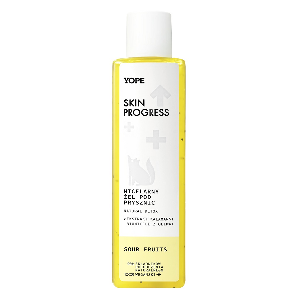 63541731693387424 Skin Progress micelarny żel pod prysznic Sour Fruits 200ml - obrazek 1