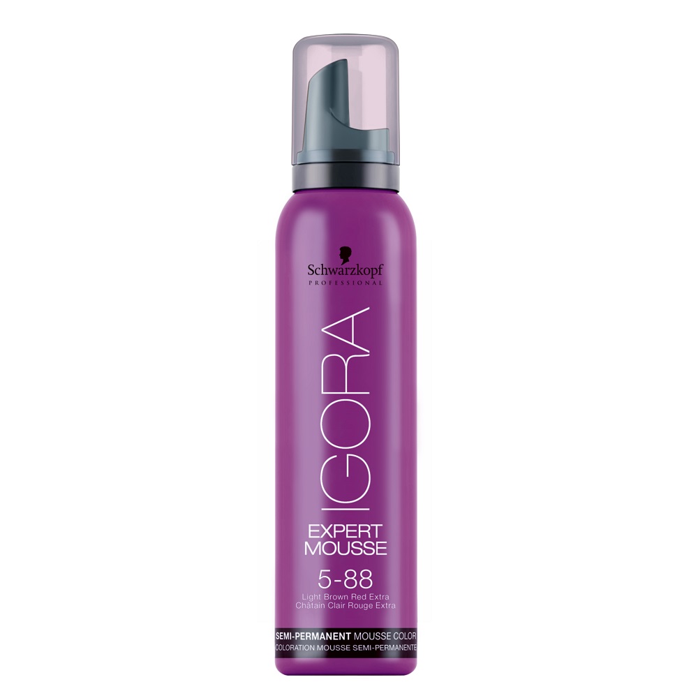 63584761636527878 Igora Expert Mousse koloryzująca pianka do włosów 5-88 Czekoladowy Brąz 100ml - obrazek 1