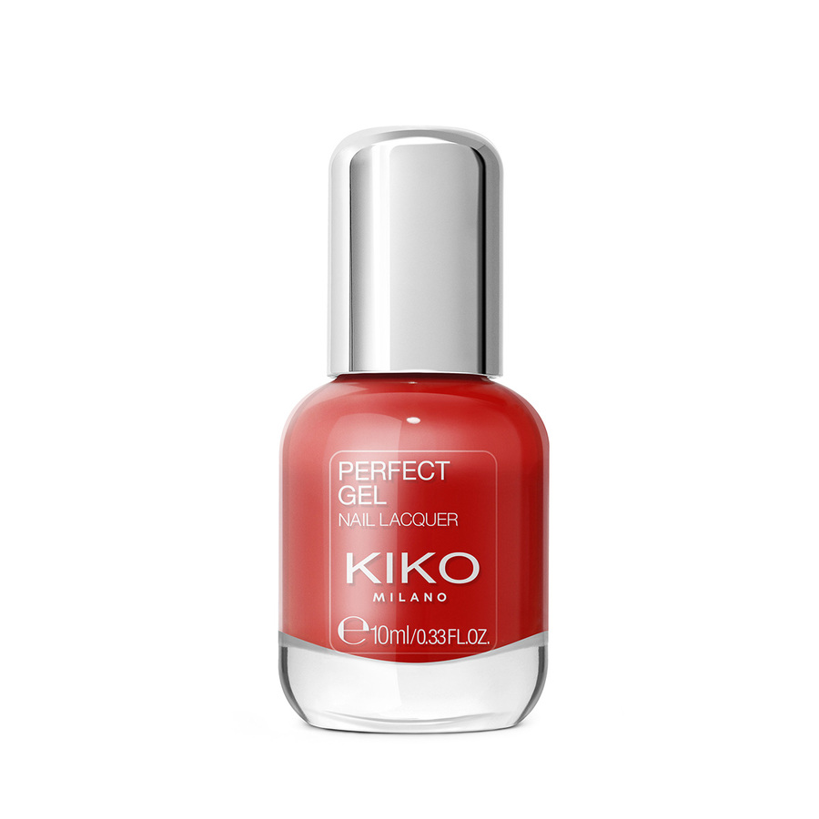 KM000000274114B Perfect Gel Nail Lacquer lakier do paznokci z efektem żelu 114 Fire Red 10ml - obrazek 1