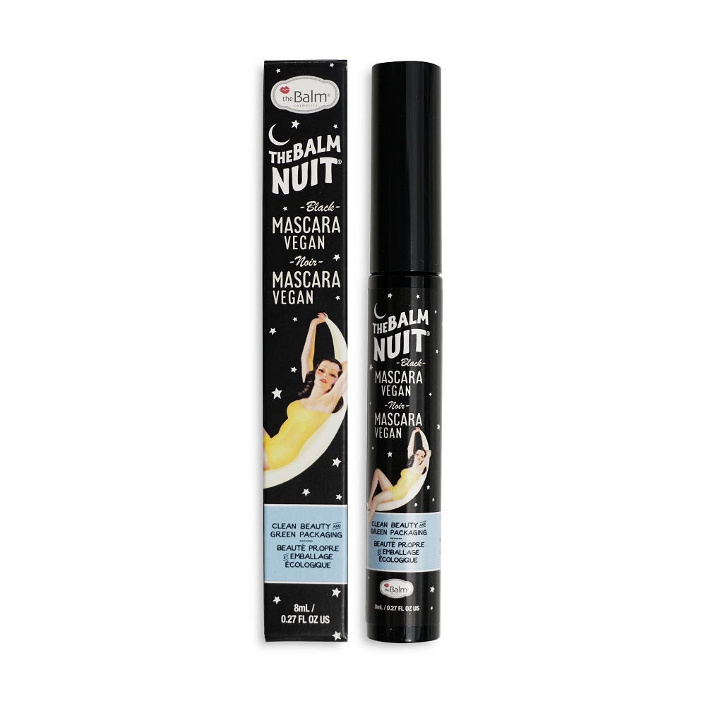 63608131679037215 Nuit Vegan Mascara wydłużający tusz do rzęs Black 8ml - obrazek 1