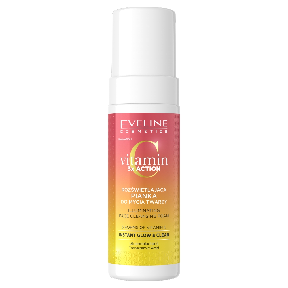 63649101728902566 Vitamin C 3x Action rozświetlająca pianka do mycia twarzy 150ml - obrazek 1