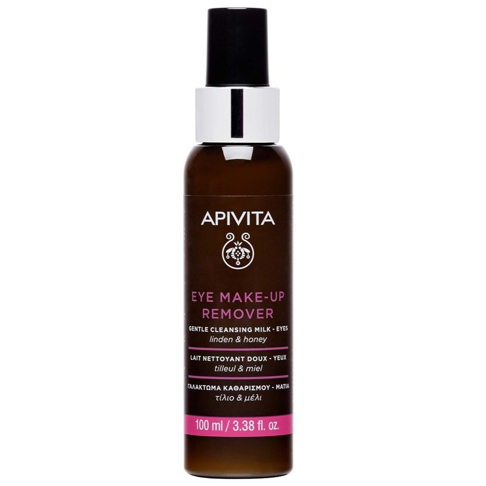 63665741755856102 Eye Make-Up Remover Gentle Cleansing Milk delikatne mleczko do demakijażu oczu z miodem i lipą 100ml - obrazek 1
