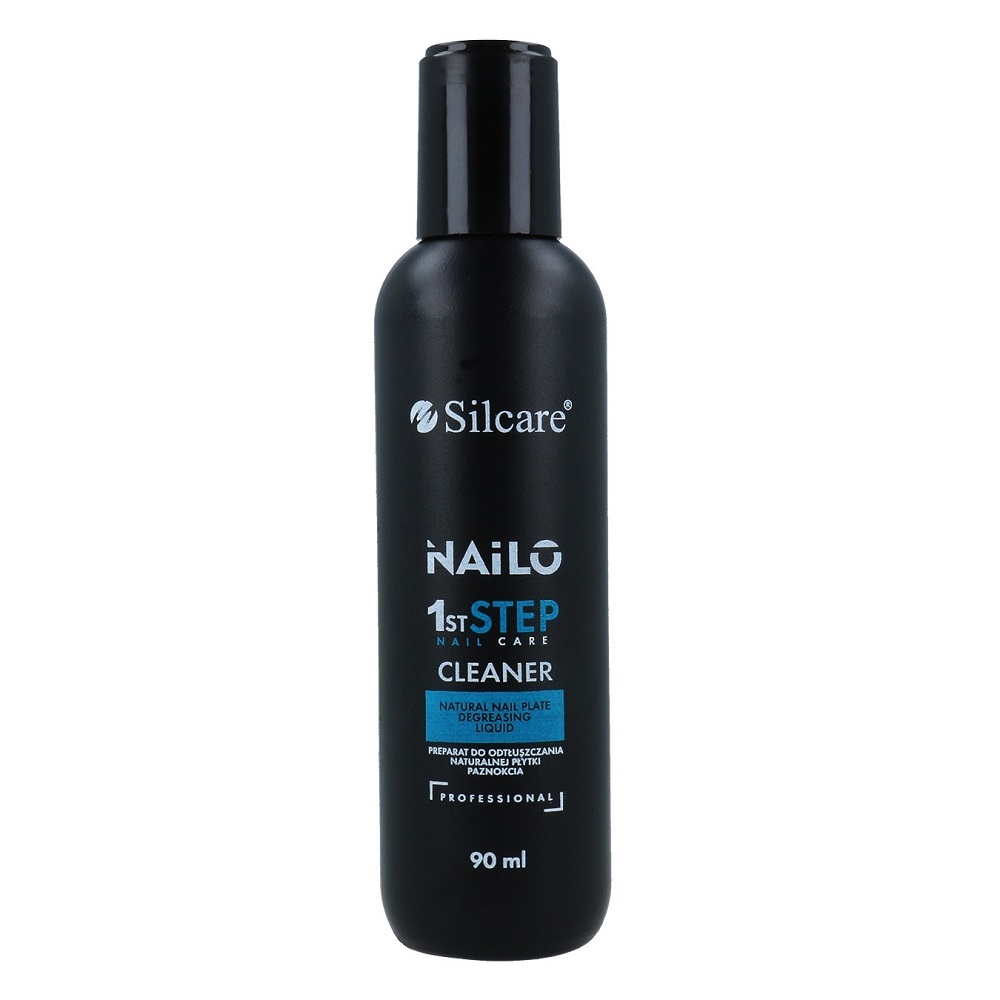63678311592213043 Nailo 1st Step Nail Cleaner płyn do odtłuszczania płytki paznokcia 90ml - obrazek 1