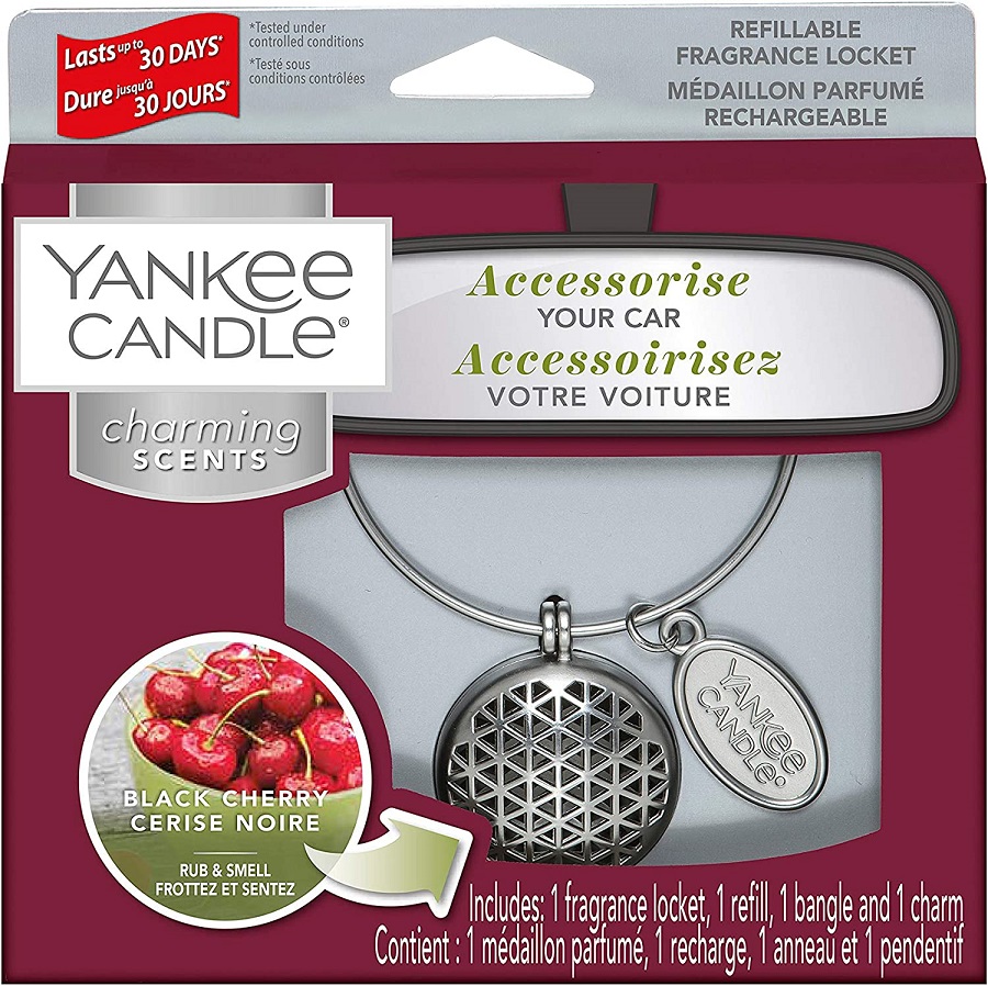 63751271659615736 Charming Scents zapach samochodowy z uzupełniaczem Black Cherry - obrazek 1