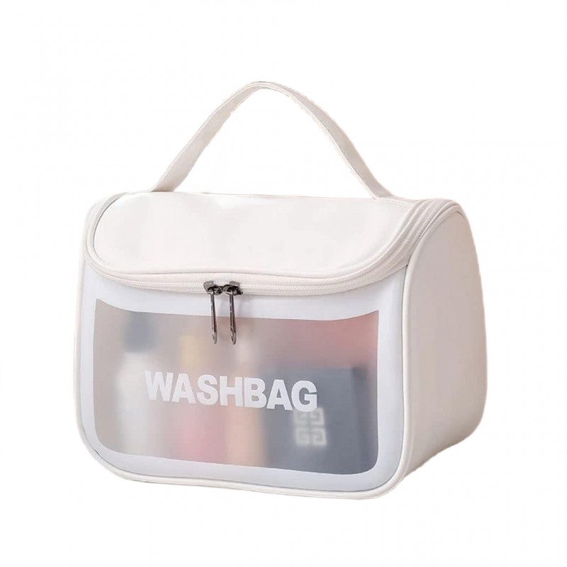 637571712310688 Washbag kosmetyczka kuferek Biała - obrazek 1