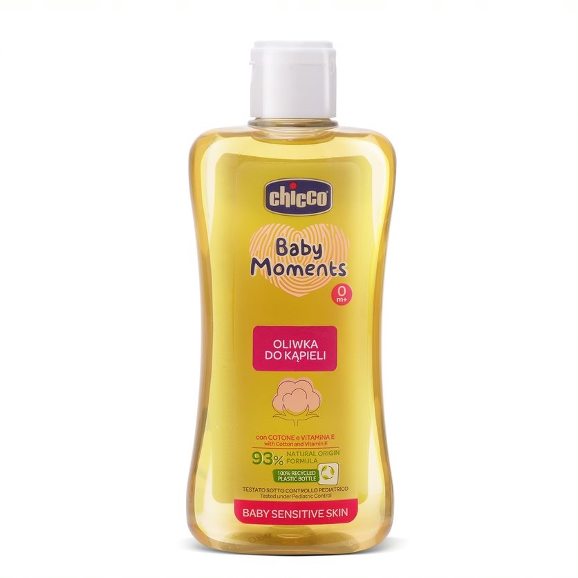 63834451663231120 Baby Moments oliwka do kąpieli 0m+ 200ml - obrazek 1