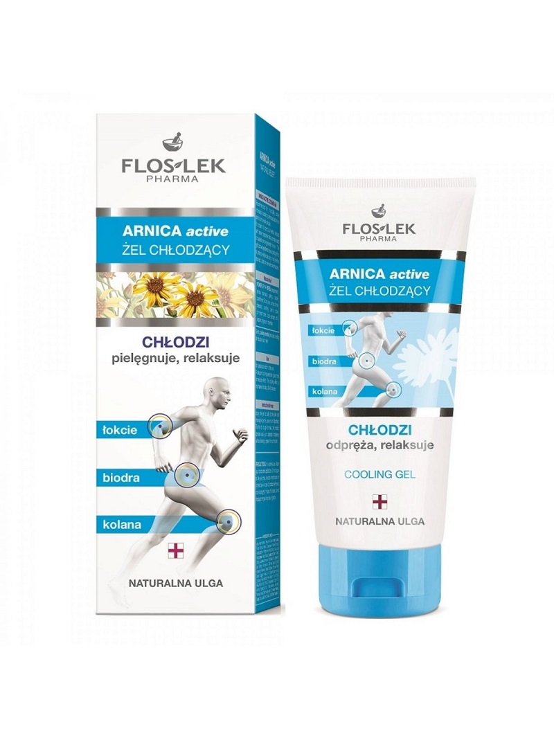 63844861645796466 Arnica Active żel chłodzący na łokcie biodra i kolana 200ml - obrazek 1