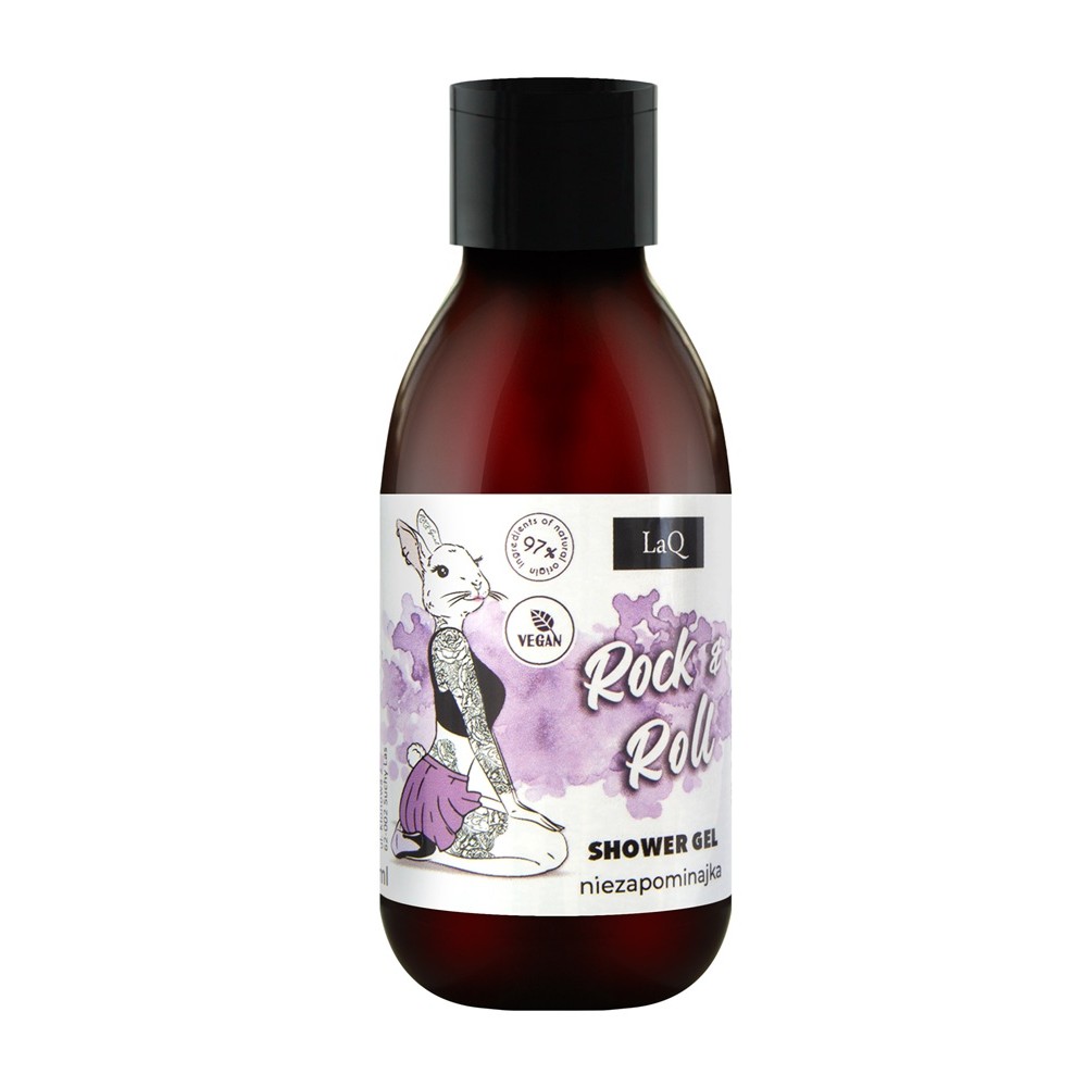 63889221754039531 Rock & Roll mini żel pod prysznic Niezapominajka 100ml - obrazek 1