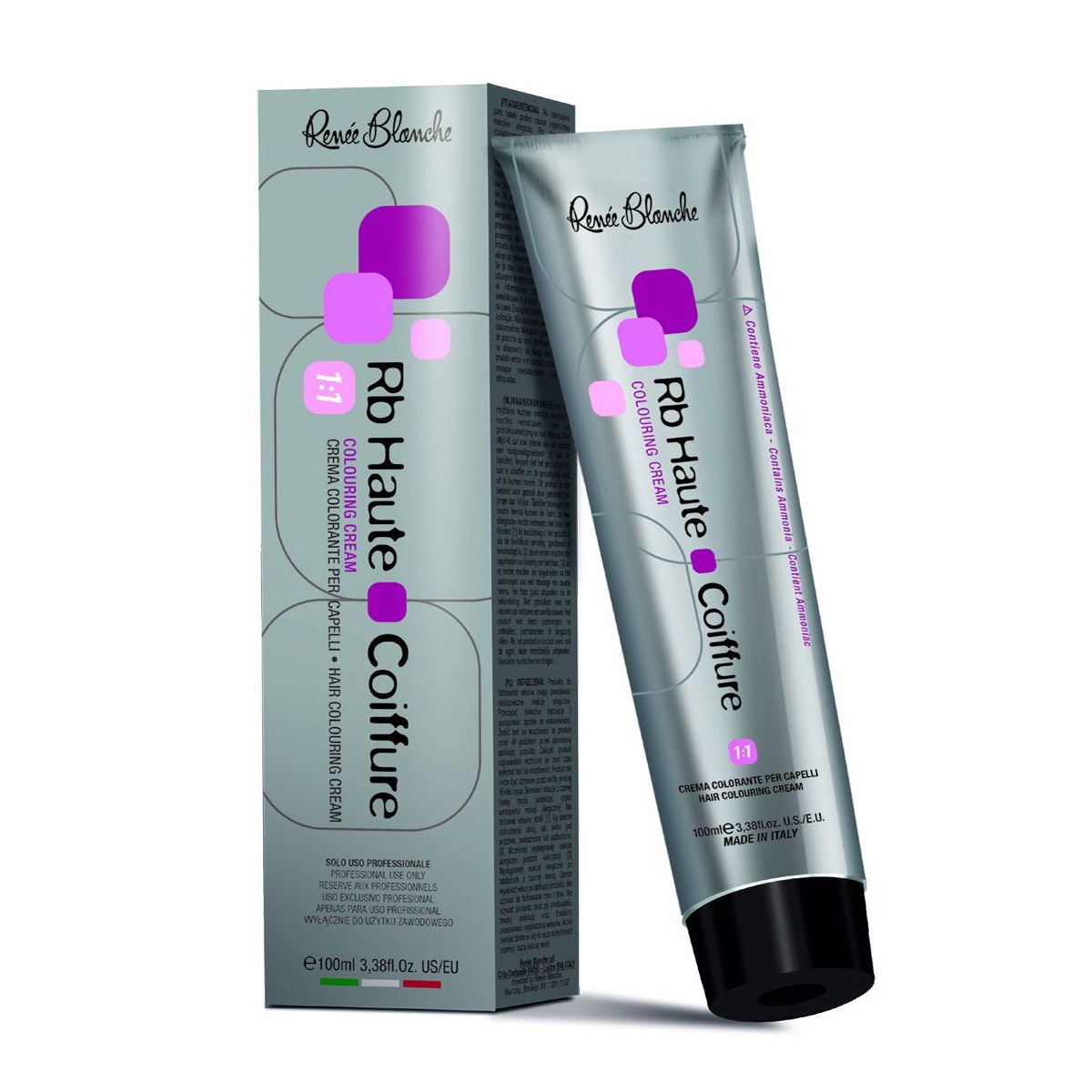 639361659607958 Haute Coiffure farba do włosów 8.83 Jasny Orzechowy Blond 100ml - obrazek 1