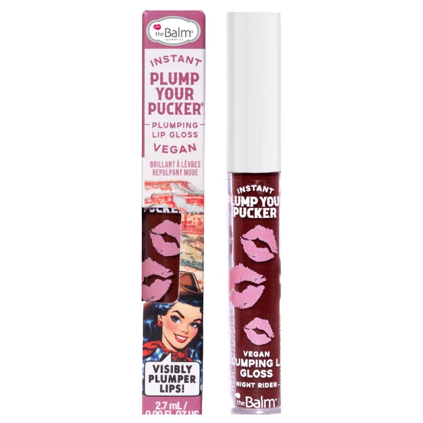 63983941763025569 Instant Plump Your Pucker Plumping Lip Gloss błyszczyk powiększający usta Night Rider 2.7ml - obrazek 1