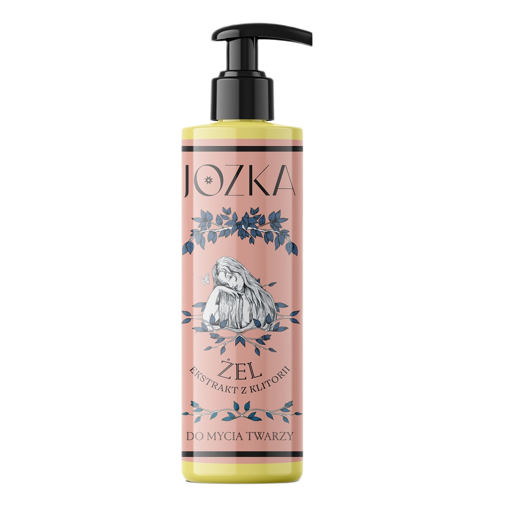 64007441717750987 Żel do mycia twarzy ekstrakt z klitorii 200ml - obrazek 1