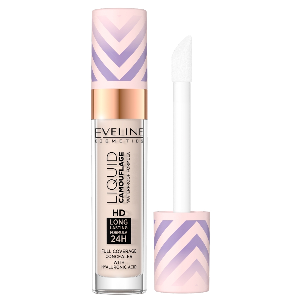 6405181651214462 Liquid Camouflage wodoodporny korektor kamuflujący z kwasem hialuronowym 01 Light Porcelain 7.5ml - obrazek 1
