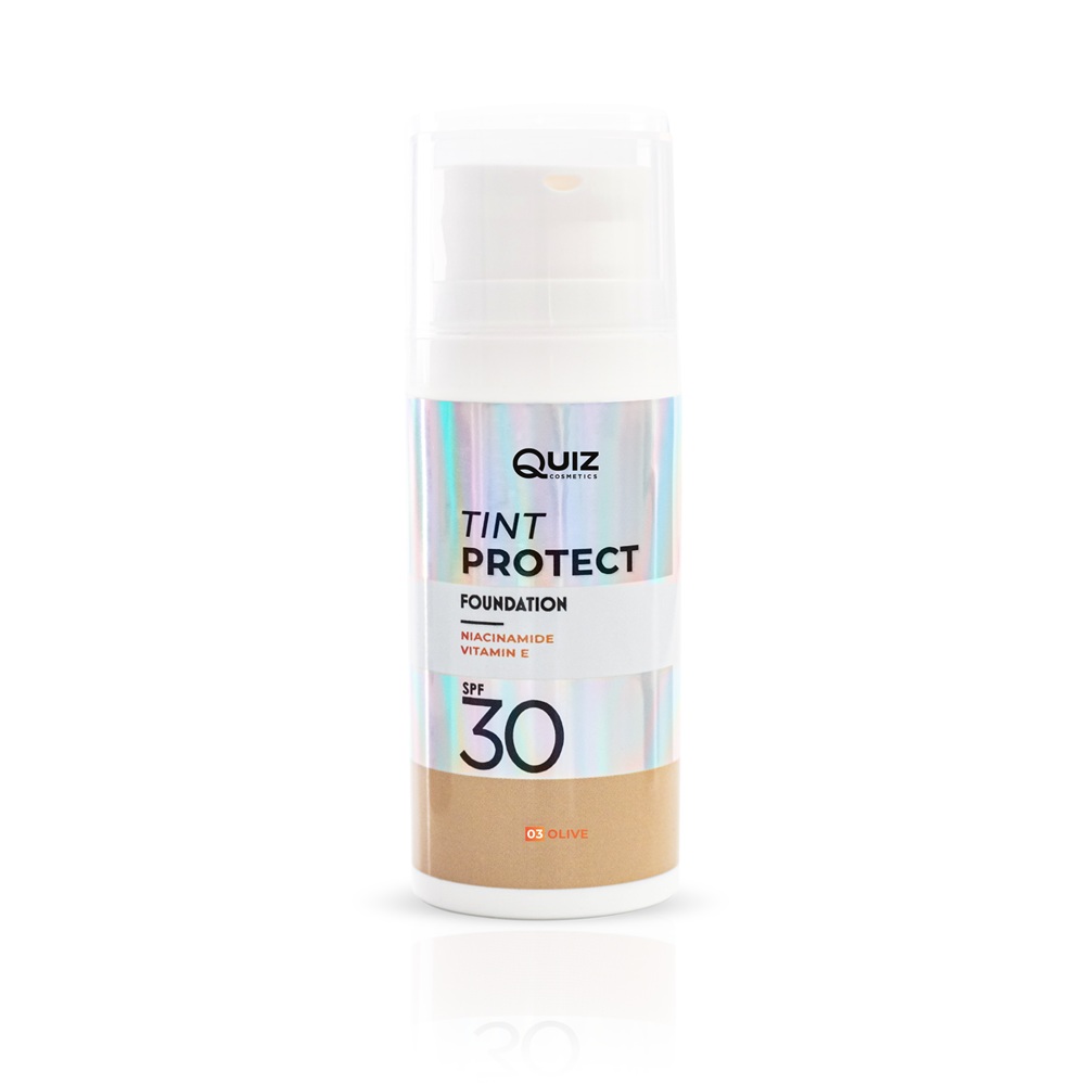 641401758696314 Tint Protect Foundation SPF30 lekki podkład wzbogacony witaminą E i niacynamidem N°03 Olive 30ml - obrazek 1