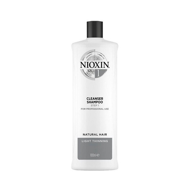 64144451622104555 System 1 Cleanser Shampoo oczyszczający szampon do włosów normalnych lekko przerzedzonych 1000ml - obrazek 1