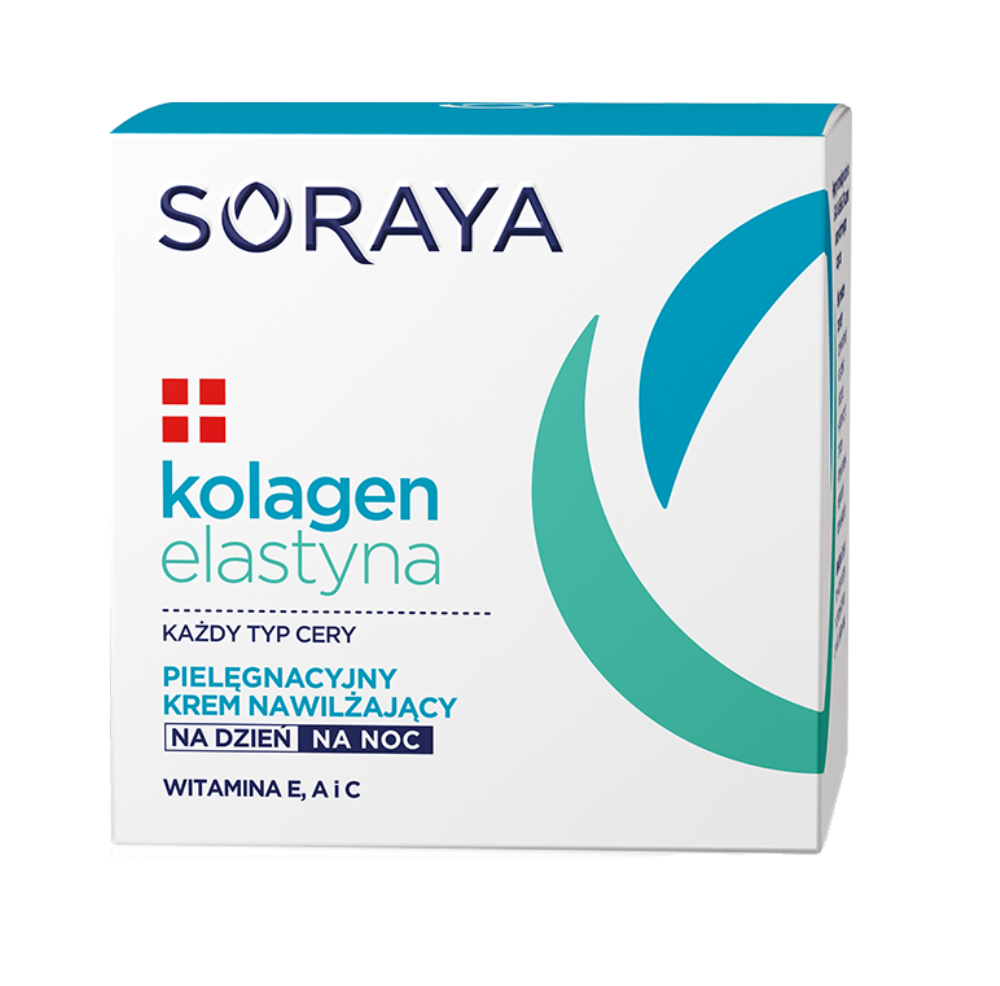 64186971578467775 Kolagen i Elastyna pielęgnacyjny krem nawilżający na dzień i noc 50ml - obrazek 1