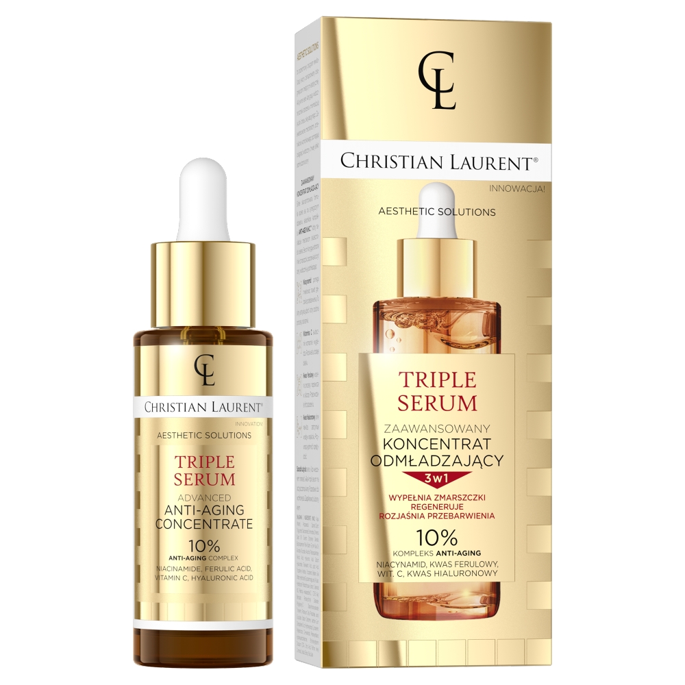 64214921698676980 Aestetic Solutions Triple Serum zaawansowany koncentrat odmładzający 3w1 30ml - obrazek 1