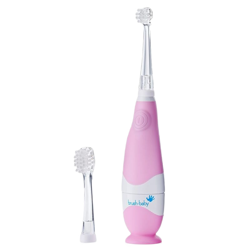 64409271720683530 BabySonic szczoteczka soniczna dla dzieci w wieku 0-3 lat Pink - obrazek 1