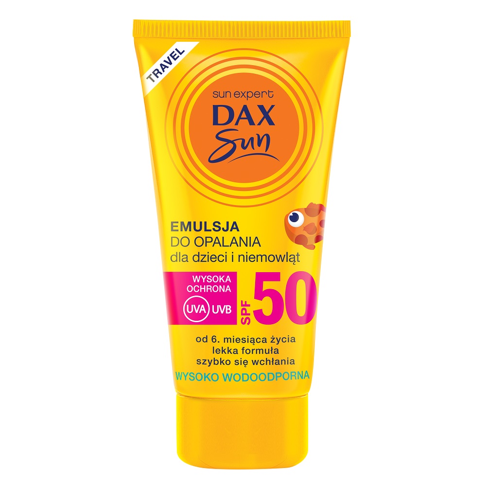 64483091621917136 Emulsja do opalania dla dzieci i niemowląt SPF50 Travel 50ml - obrazek 1