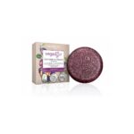 Veganbar szampon do włosów suchych i zniszczonych w kostce Olej ze Śliwki & Masło Kakaowe 50g