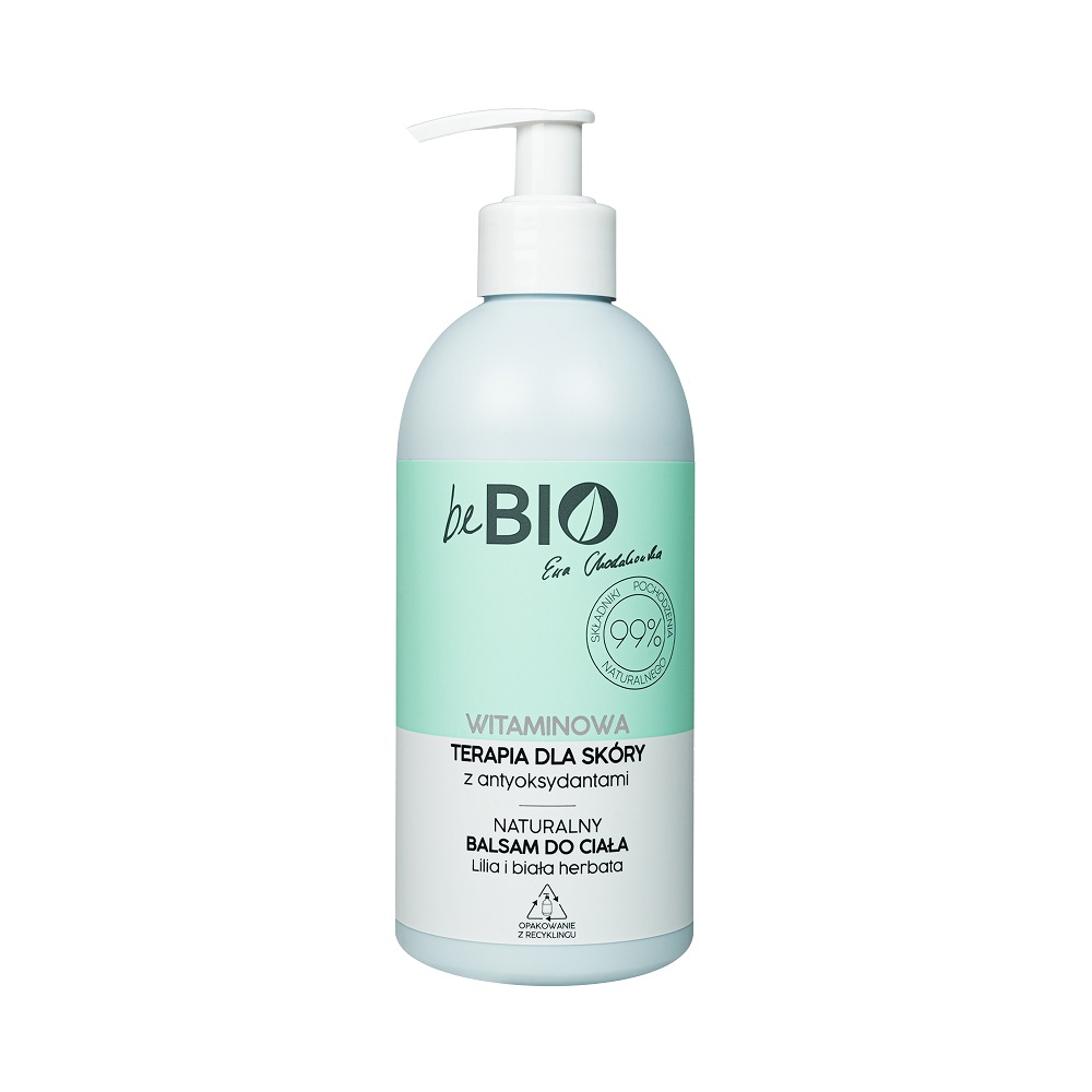 64660571634634195 Naturalny balsam do ciała witaminowa terapia dla skóry Lilia i Biała Herbata 400ml - obrazek 1