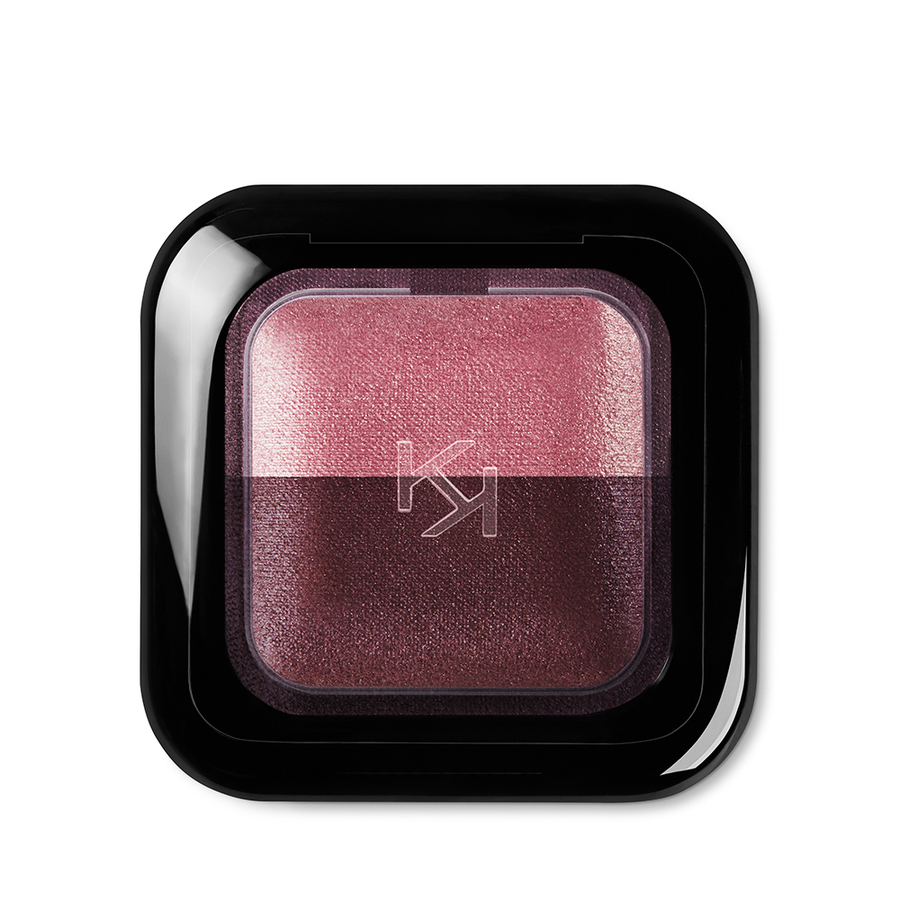 BRIGHT DUO BAKED EYESHADOW 13 Bright Duo Baked Eyeshadow wypiekany cień do powiek 13 Golden Peach - Pearly Burnt Sienna 2.5g - obrazek 1
