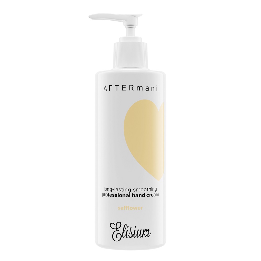 6480201701432323 AFTERmani wygładzający krem do rąk Safflower 250ml - obrazek 1
