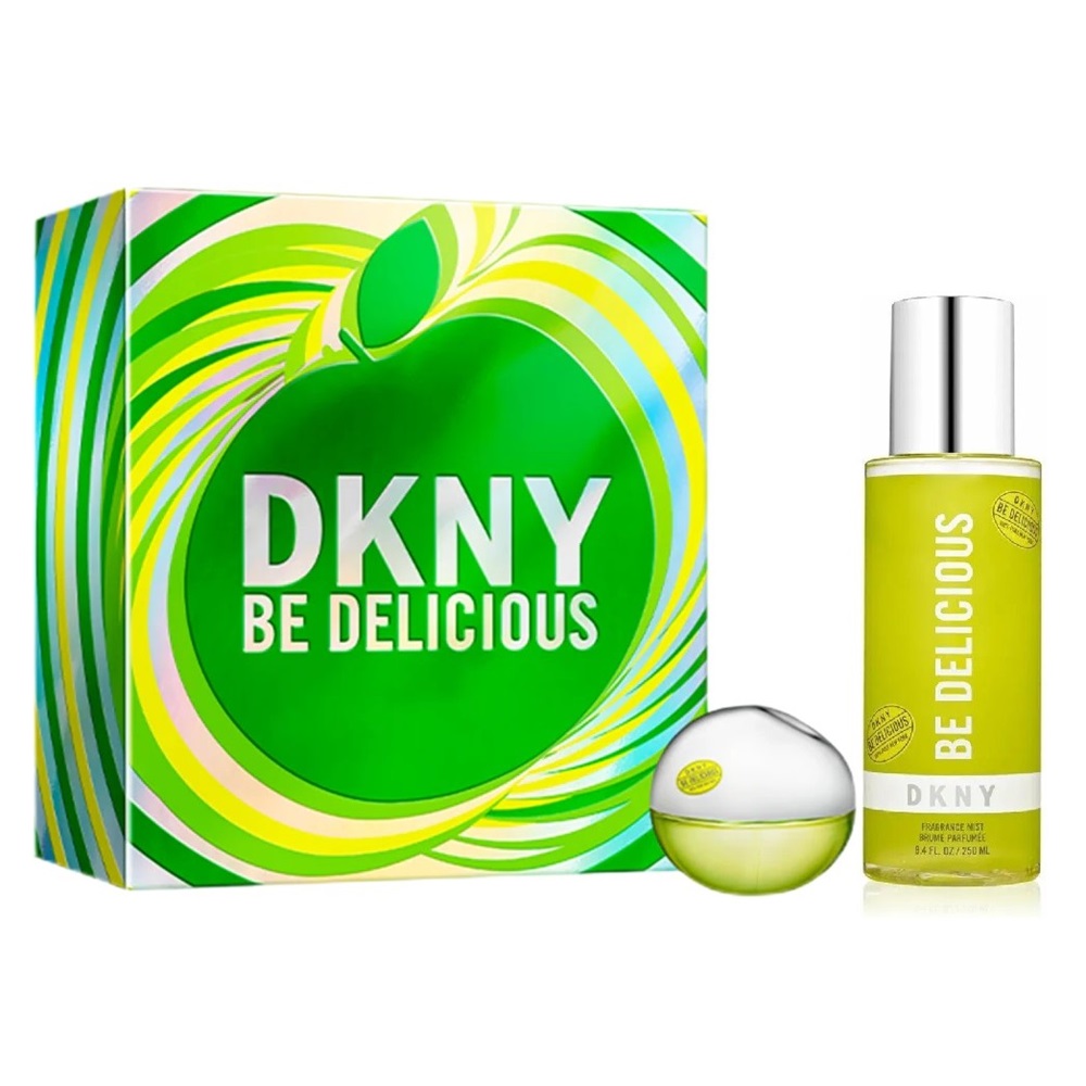 64816541746435544 DKNY Be Delicious zestaw woda perfumowana spray 30ml + mgiełka do ciała 125ml - obrazek 1