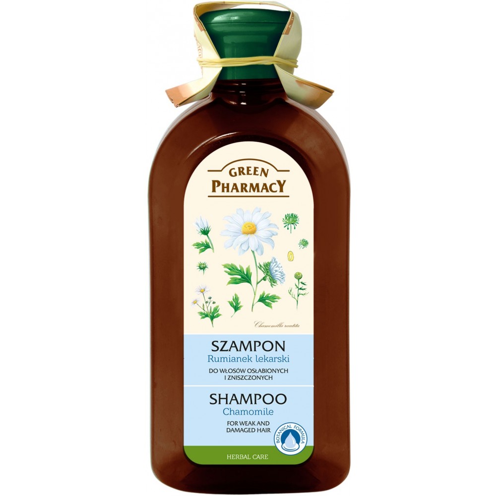 64826771613018636 Szampon do włosów osłabionych i zniszczonych Rumianek Lekarski 350ml - obrazek 1