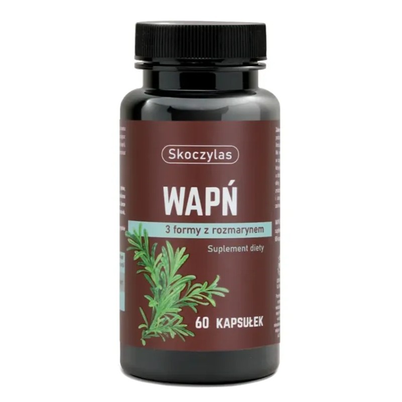 64893601767358034 Wapń 3 formy z rozmarynem suplement diety 60 kapsułek - obrazek 1