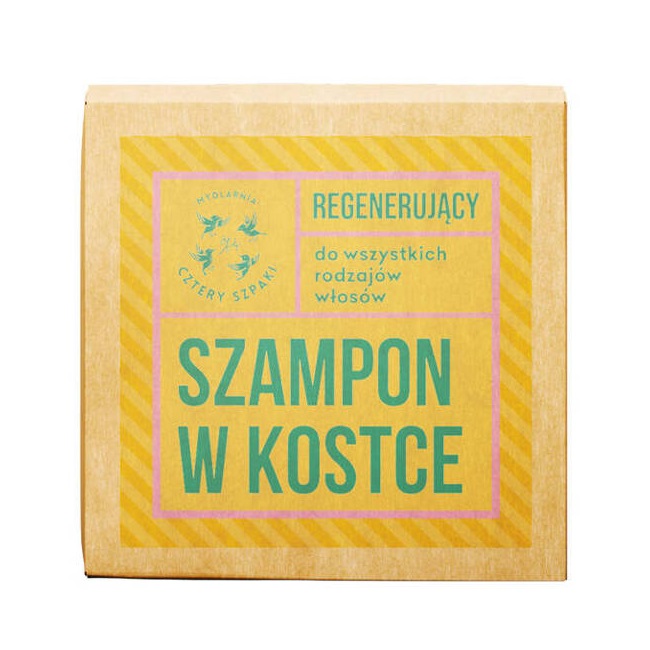 64913381728908736 Regenerujący szampon w kostce Eukaliptus Cytrynowy 75g - obrazek 1