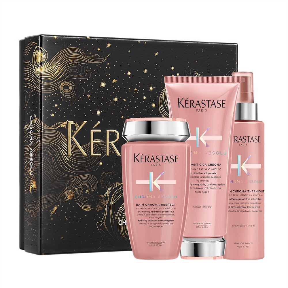 64939441741162760 Chroma Absolu zestaw szampon do włosów 250ml + odżywka do włosów 200ml + serum termiczne 150ml - obrazek 1