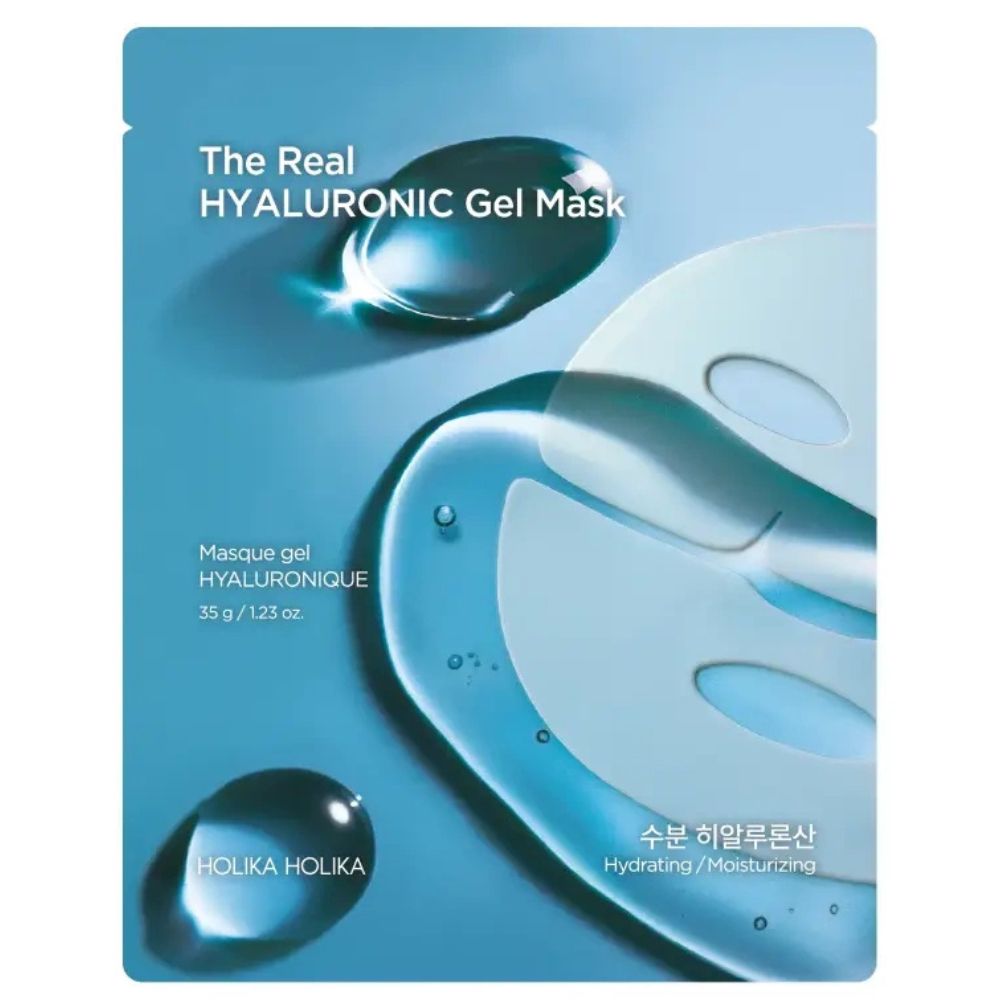 64959491752005478 The Real Hyaluronic Gel Mask hydrożelowa maska całonocna dla suchej i odwodnionej skóry 35g - obrazek 1