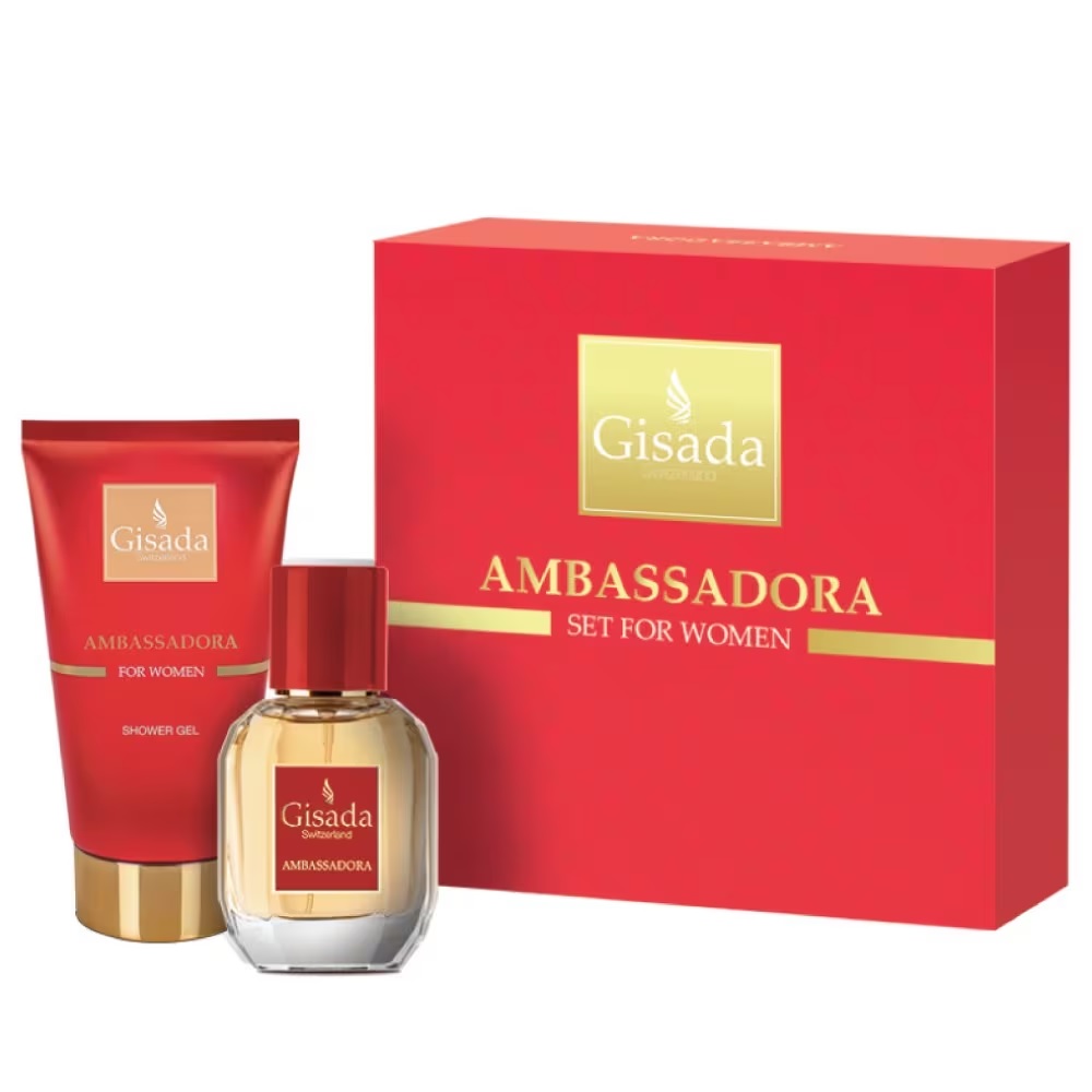 64981791727149098 Ambassadora zestaw woda perfumowana spray 50ml + żel pod prysznic 100ml - obrazek 1