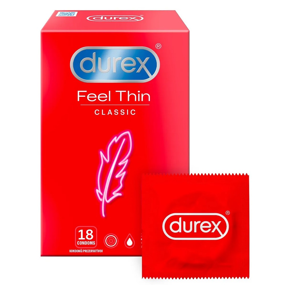 65032871767769455 Feel Thin Classic cienkie prezerwatywy lateksowe 18szt - obrazek 1