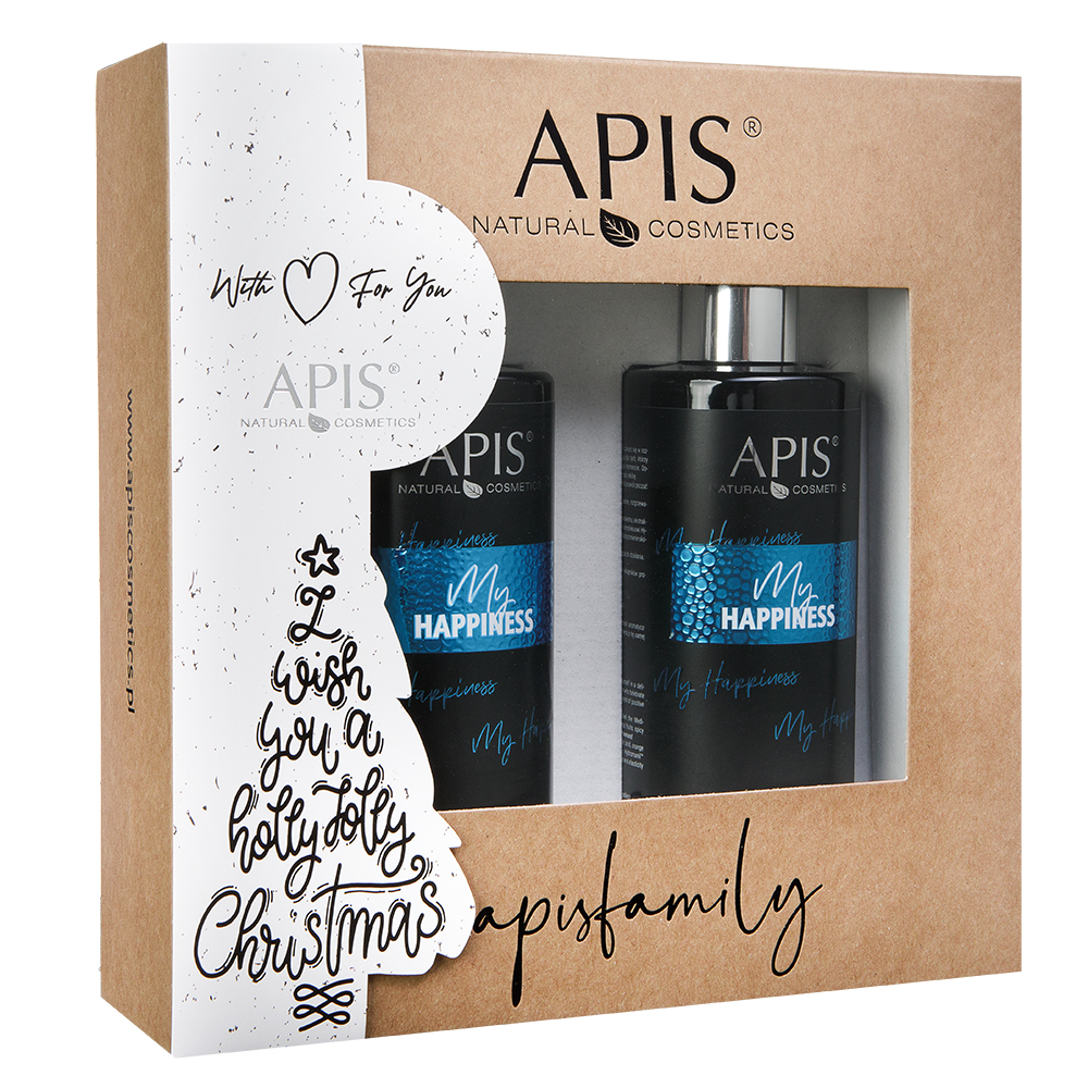 65041471729622273 My Happiness zestaw nawilżający żel pod prysznic 300ml + nawilżający balsam do ciała i dłoni 300ml - obrazek 1