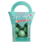 Crush kule do kąpieli dla dzieci Zielone 8x15g