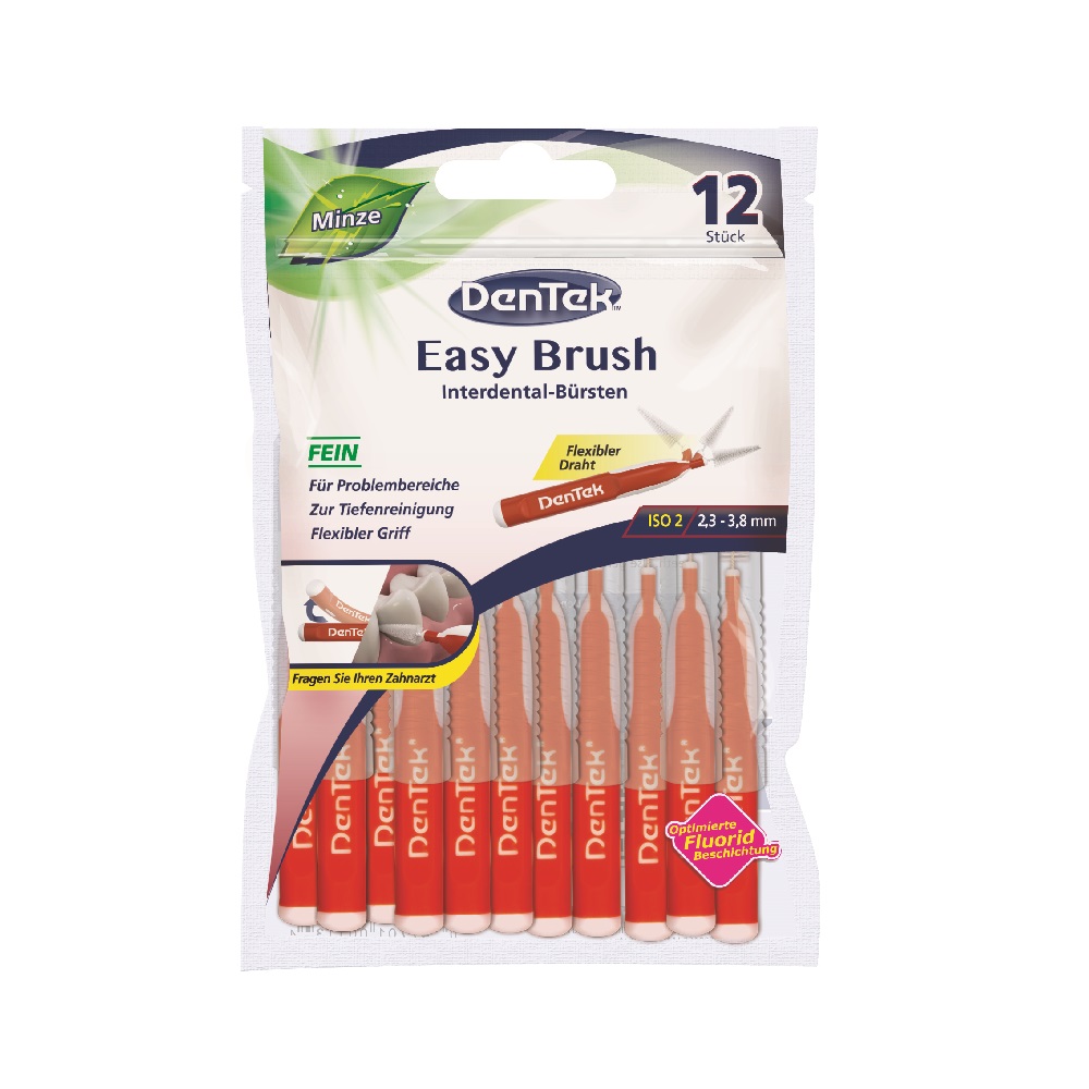 65056241615303925 Easy Brush szczoteczka do przestrzeni międzyzębowych rozmiar 2 12szt - obrazek 1