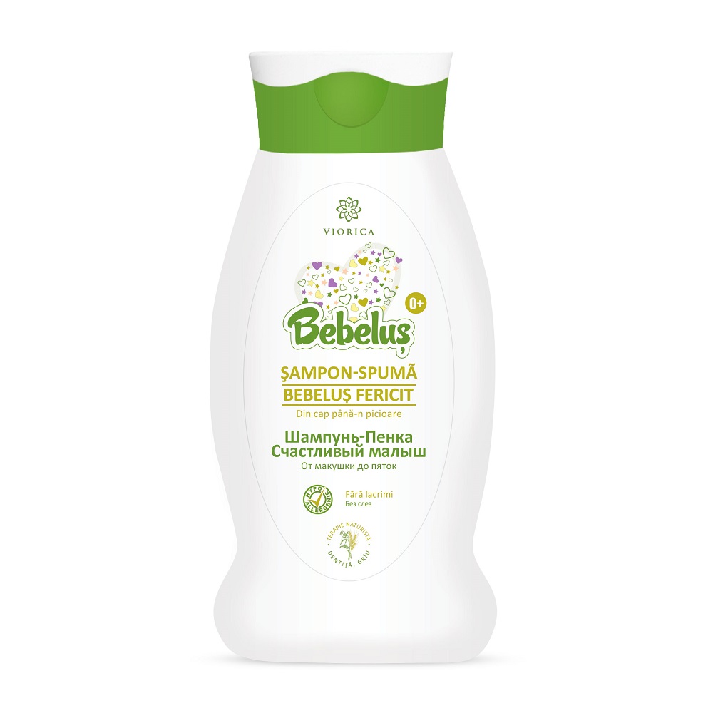 65107111625138826 Bebelus Happy Baby Head-to-Toe Foam Shampoo szampon w piance dla dzieci 250ml - obrazek 1
