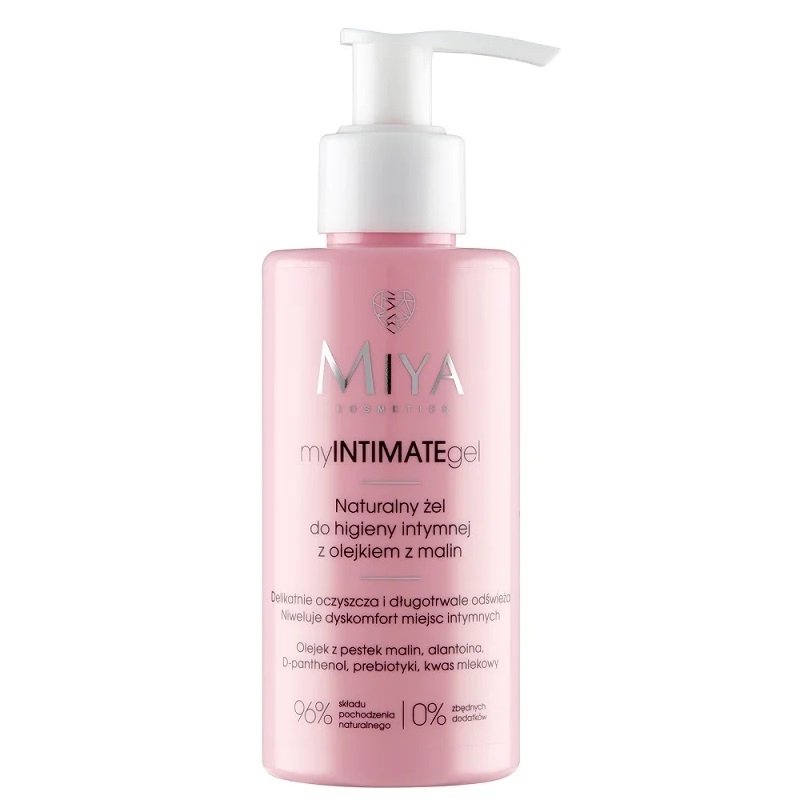 65111281686739363 MyINTIMATEgel naturalny żel do higieny intymnej z olejkiem z malin 140ml - obrazek 1