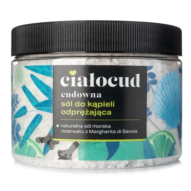 65148471687861216 Ciałocud sól do kąpieli z rezerwatu z Margherita di Savoia Odprężająca 500g - obrazek 1