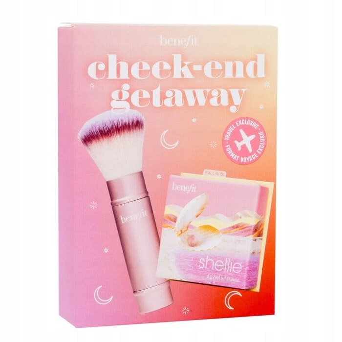 65179451731612761 Cheek-End Getaway zestaw miękki róż w pudrze 6g + wielozadaniowy pędzel do makijażu - obrazek 1