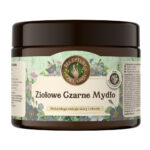 Ziołowe czarne mydło do mycia ciała i włosów 300ml