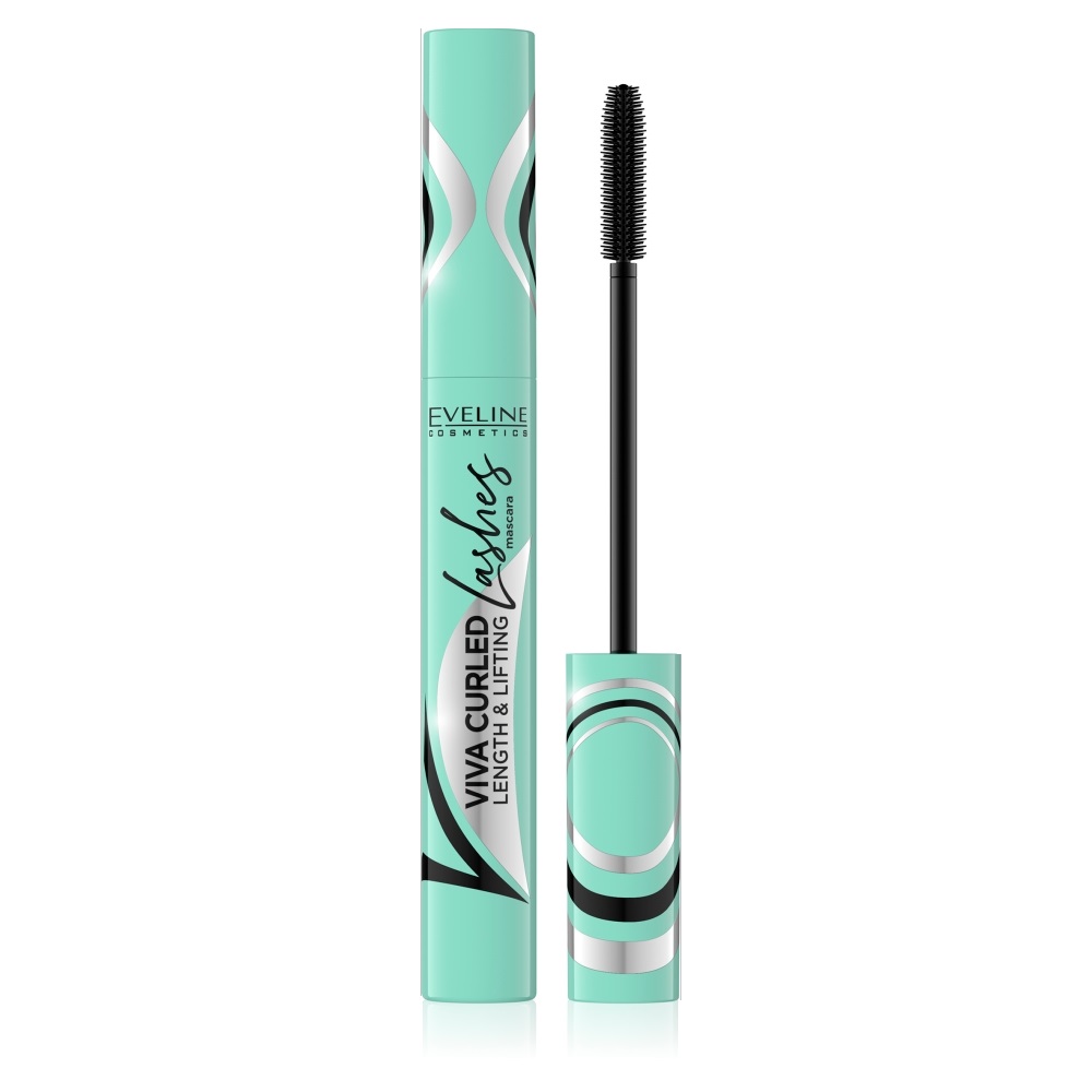 65216661647430359 Viva Curled Lashes Mascara wydłużający tusz do rzęs Black 10ml - obrazek 1