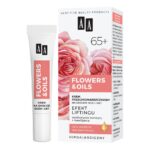 Flowers&Oils 65+ Efekt Liftingu krem przeciwzmarszczkowy na okolice oczu i ust 15ml