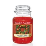 Świeca zapachowa duży słój Red Apple Wreath 623g