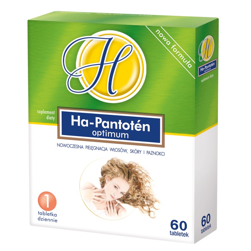 6524991652362781 Optimum włosy skóra i paznokcie suplement diety 60 tabletek - obrazek 1