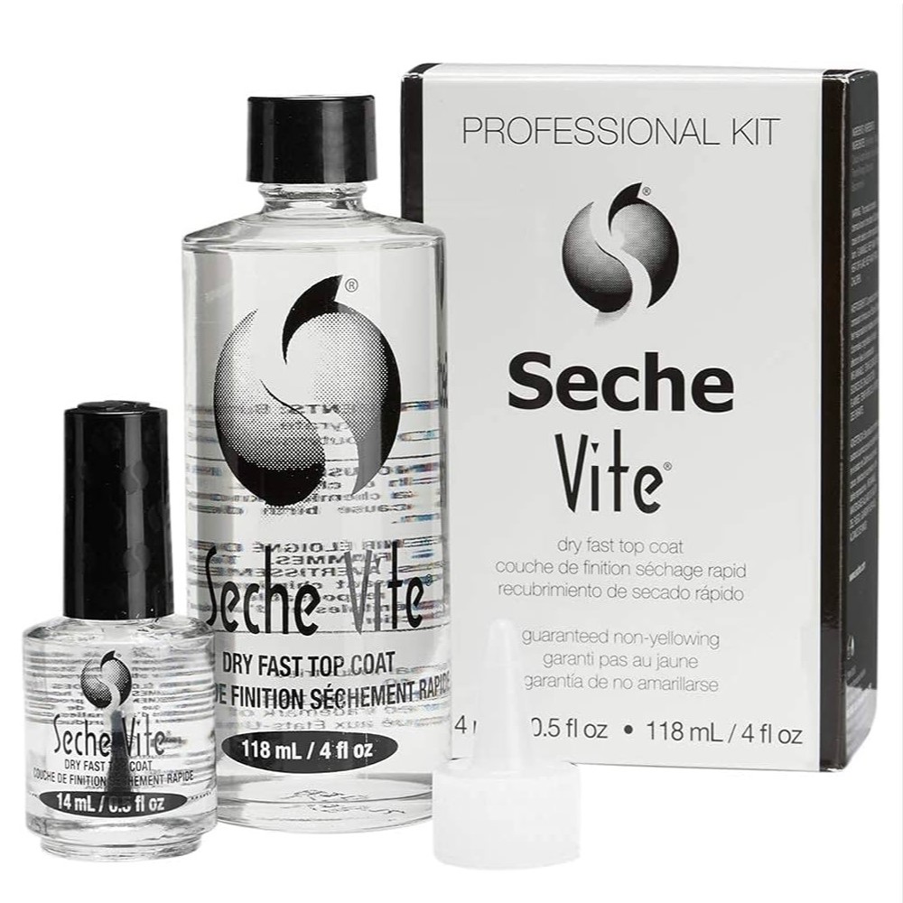 65256471718801978 Vite Dry Fast Top Coat wysuszacz i utwardzacz do lakieru do paznokci 118ml + 14ml - obrazek 1