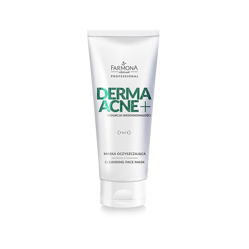 65268601601998262 Dermaacne+ maska oczyszczająca do twarzy 200mll - obrazek 1