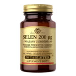 Selen 200mcg związany z drożdżami suplement diety 50 tabletek