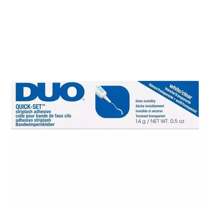 65407231684328066 Duo Quick Striplash Adhesive klej do rzęs Clear 14g - obrazek 1